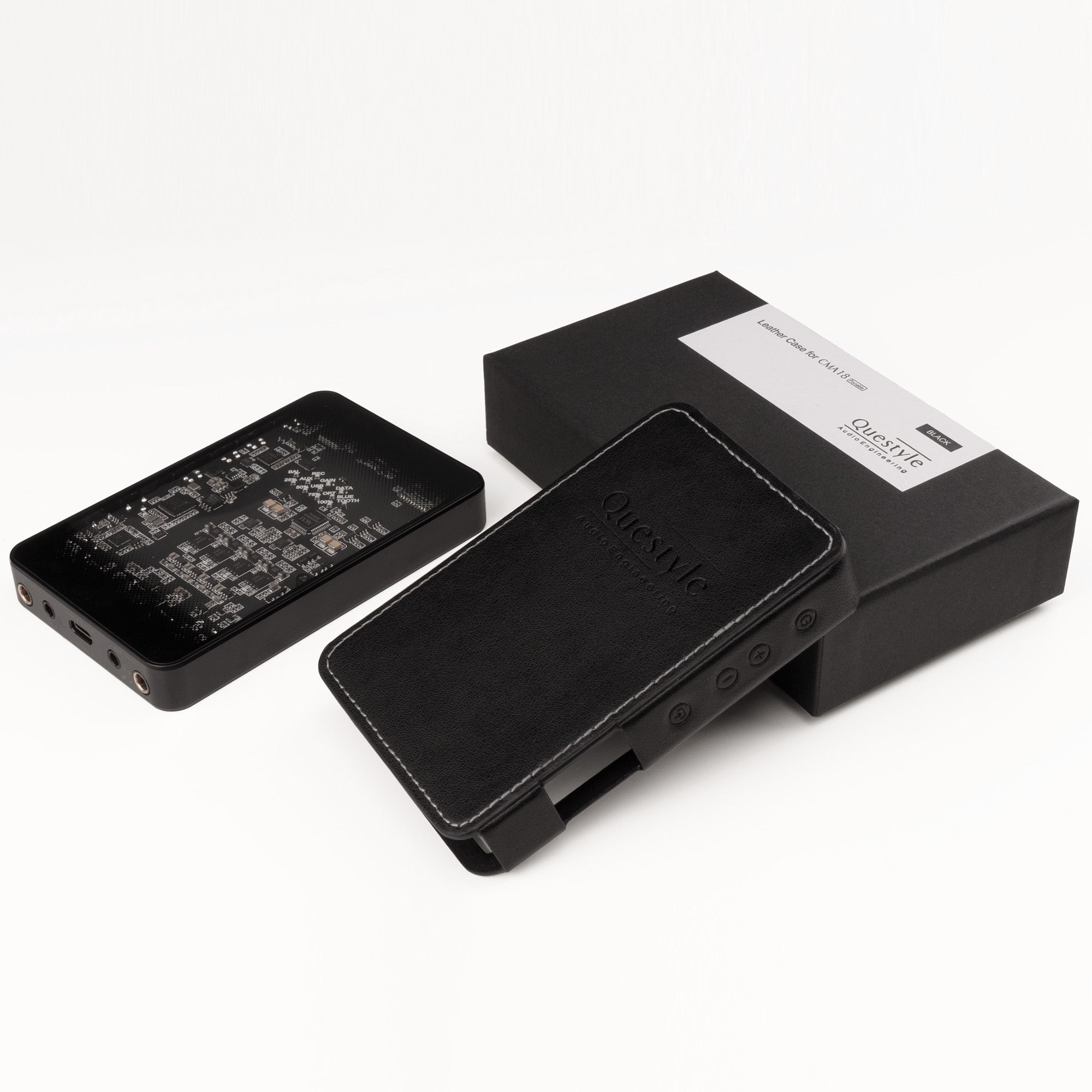 Questyle  CMA18 portable leather protective cover